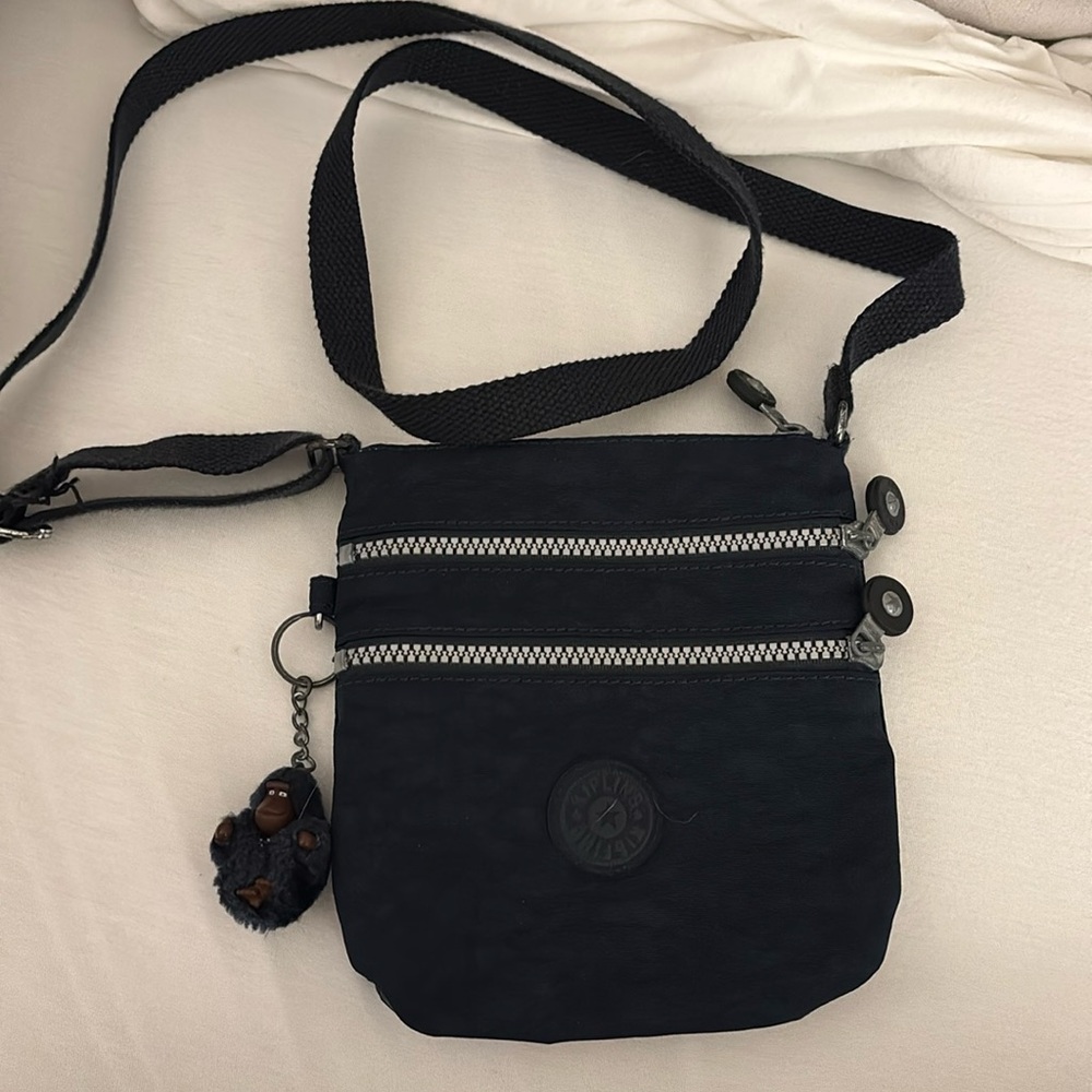 Small Kipling Crossbody Bag, Navy